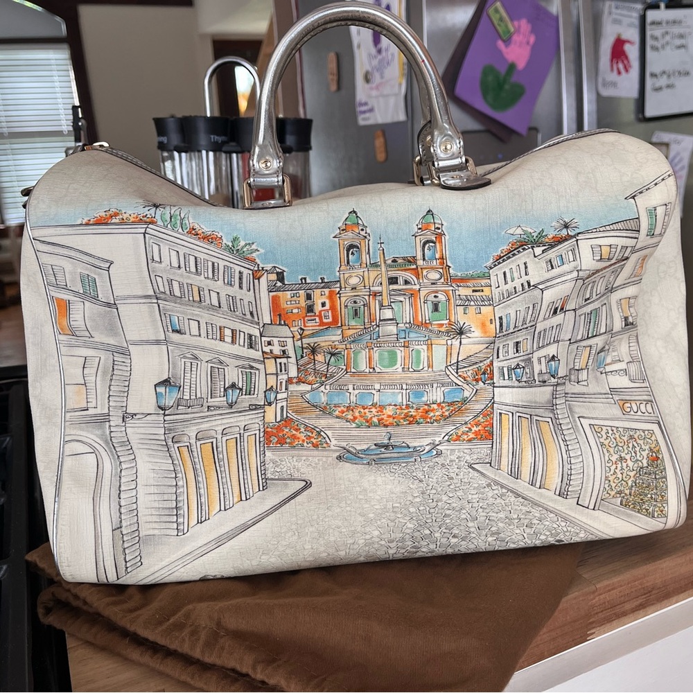 Gucci limited edition Roma Exclusive XL Boston Bag
